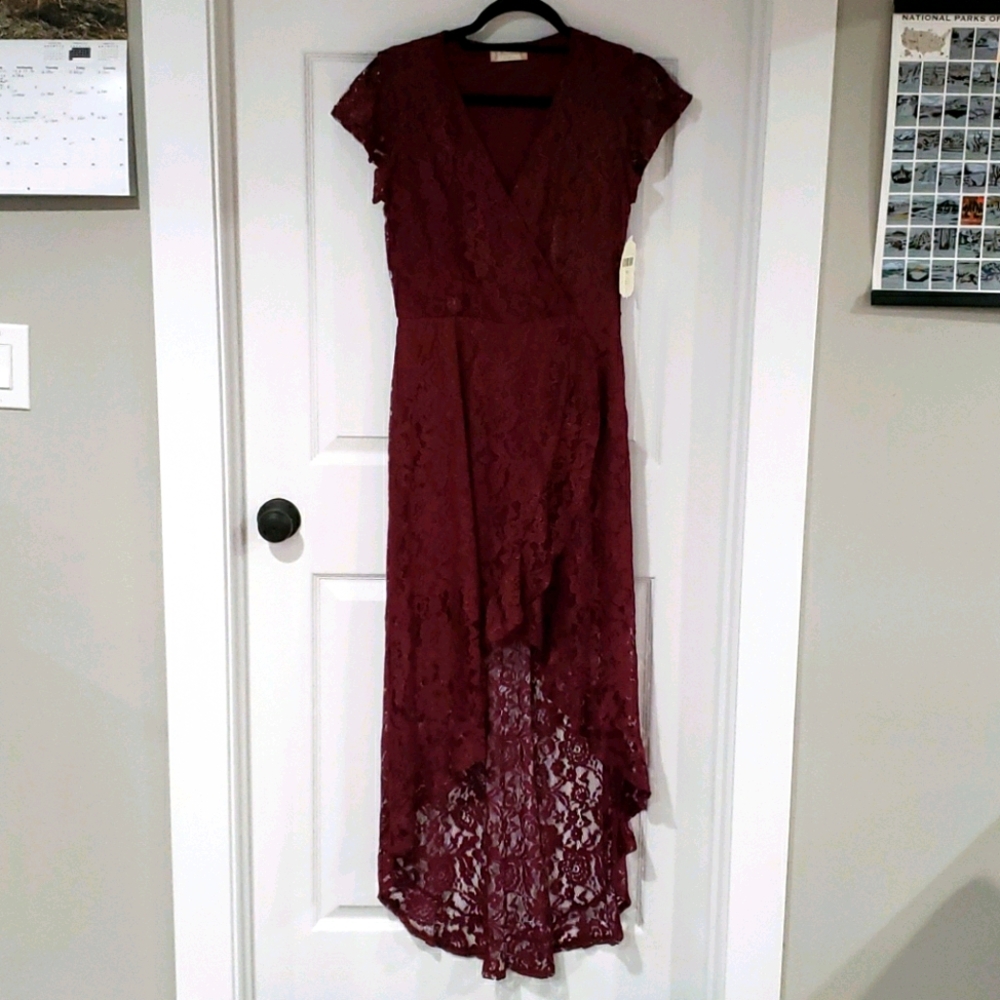 NWT Altar'd State High Low Maxi Dress